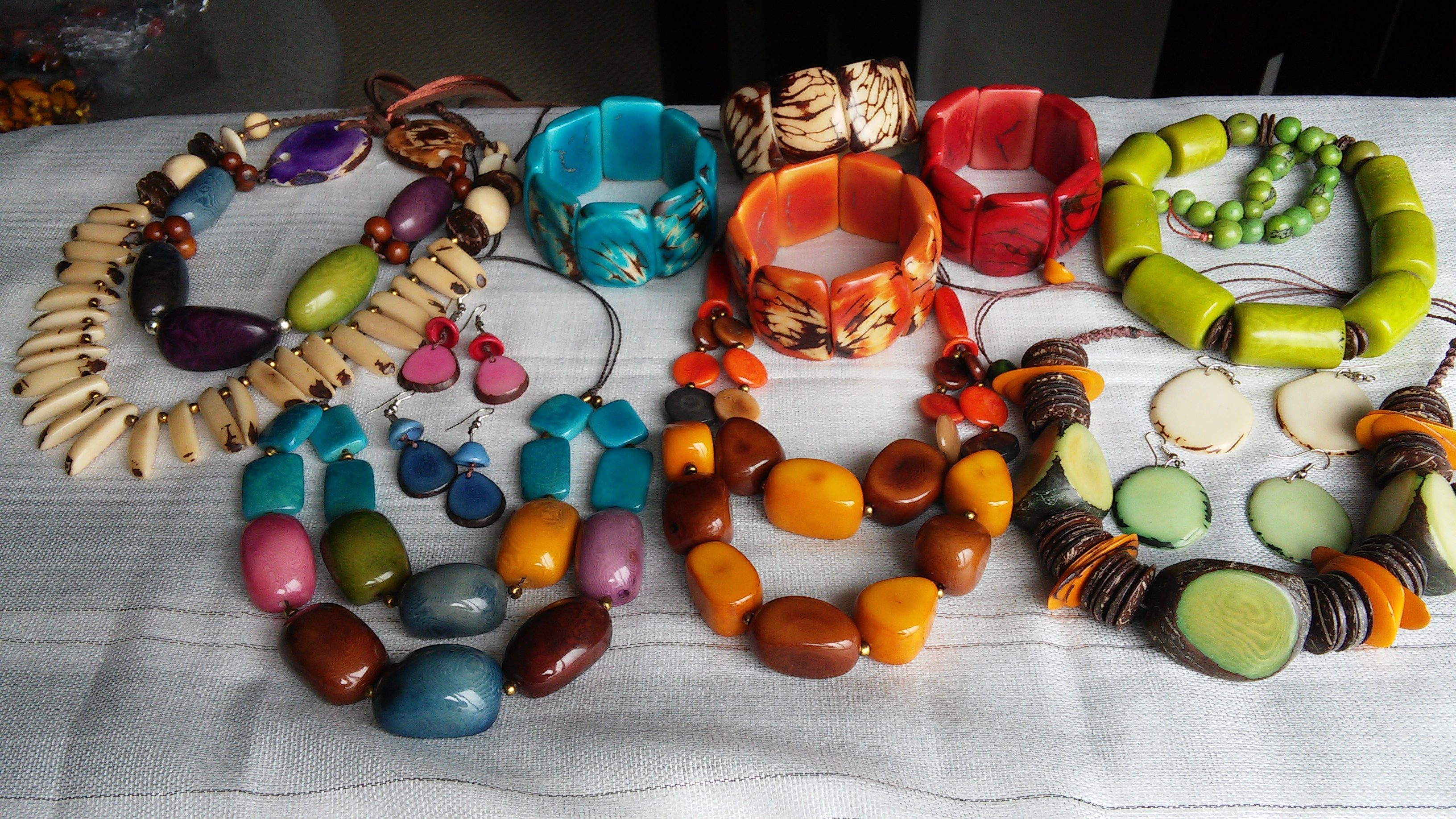 Where does organic Tagua Jewelry come from?